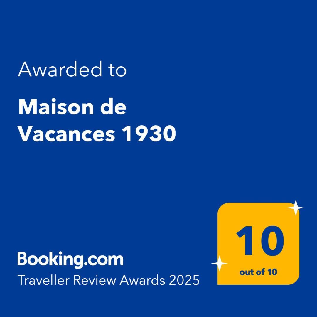 Maison De Vacances 1930 반느 외부 사진